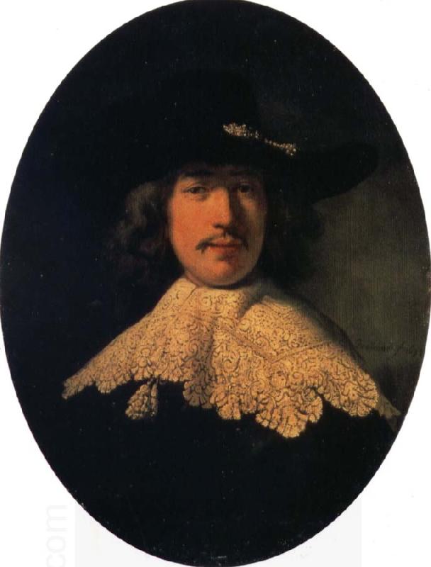 REMBRANDT Harmenszoon van Rijn Portrait of Maurits Huygens China oil painting art